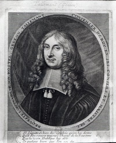 Gedeon Tallemant des Reaux (1619-92) by French School